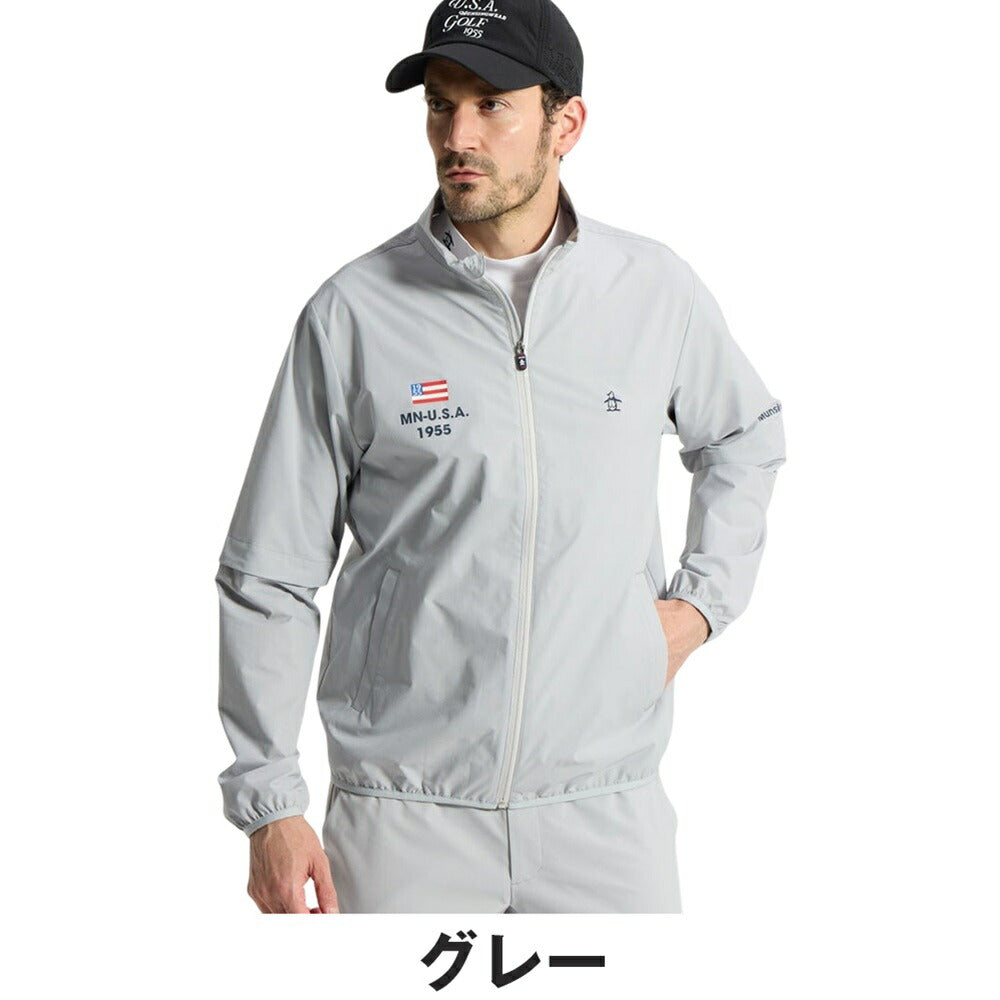 Munsingwear はっ水ストレッチディタッチャブルブルゾン 26SS