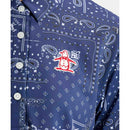 ベストスポーツ Munsingwear（マンシングウェア）製品。Munsingwear 高通気 Sunscreen NIR バンダナ総柄半袖ワンピース 26SS MG6SOP31L