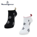 ベストスポーツ Munsingwear（マンシングウェア）製品。Munsingwear アンクル丈 梵天付きソックス 26SS MG6SSO04L