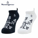 ベストスポーツ Munsingwear（マンシングウェア）製品。Munsingwear アンクル丈 ジャカードソックス 26SS MG6SSO16U