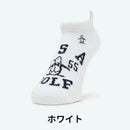 ベストスポーツ Munsingwear（マンシングウェア）製品。Munsingwear アンクル丈 ジャカードソックス 26SS MG6SSO16U