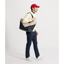 ベストスポーツ Munsingwear（マンシングウェア）製品。Munsingwear バイカラーダブルハンドルトートバッグ 26SS MG6STT00U