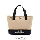 ベストスポーツ Munsingwear（マンシングウェア）製品。Munsingwear バイカラー2層式カートバッグ 保冷機能付 26SS MG6STT41U