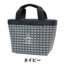 ベストスポーツ Munsingwear（マンシングウェア）製品。Munsingwear 総柄舟形カートバッグ 保冷機能付 26SS MG6STT44L