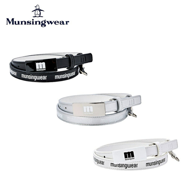 Munsingwear（マンシングウェア） Munsingwear（マンシングウェア）製品。Munsingwear ロゴバックル スキニーベルト 23FW MECWJH00W