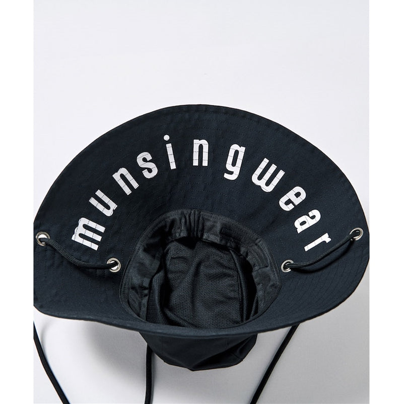 ベストスポーツ Munsingwear（マンシングウェア）製品。Munsingwear UVケア シェードハット 24SS MECXJC70W