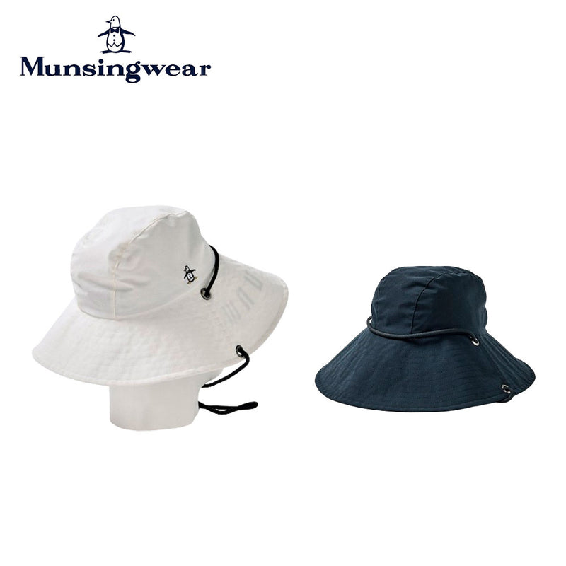 ベストスポーツ Munsingwear（マンシングウェア）製品。Munsingwear UVケア シェードハット 24SS MECXJC70W