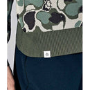 ベストスポーツ Munsingwear（マンシングウェア）製品。Munsingwear ENVOY 3Colors Penguin logo ゴルフコースカモフラ ジャカードセーター 23FW MEMWJL03P