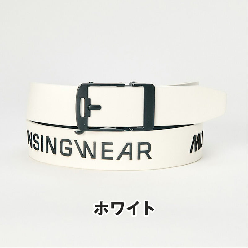 ベストスポーツ Munsingwear（マンシングウェア）製品。Munsingwear スライドロックバックル ベルト 24FW MG4FBL21M