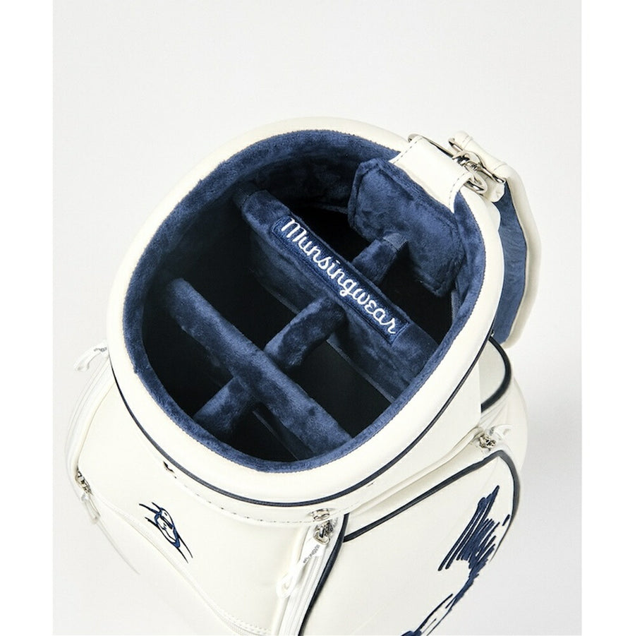 Munsingwear 8.5型ビッグロゴキャディバッグ 24FW MG4FCB01L