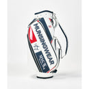 ベストスポーツ Munsingwear（マンシングウェア）製品。Munsingwear 9.5型ビッグロゴキャディバッグ 25SS MG4FCB05M