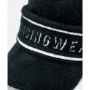 ベストスポーツ Munsingwear（マンシングウェア）製品。Munsingwear つば付きミンク調ニットキャップ 24FW MG4FCP40L