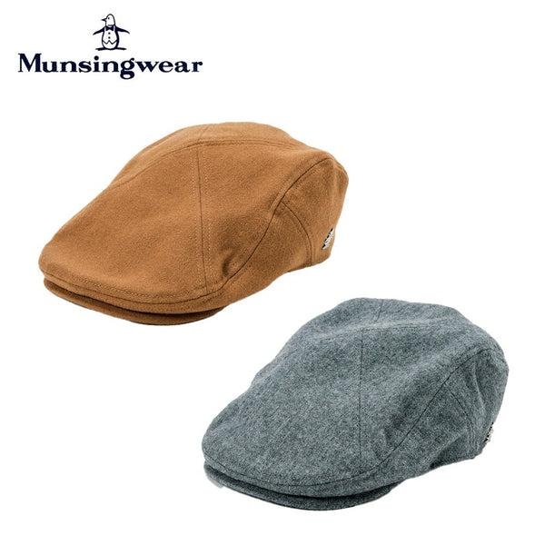 割引対象商品（3,000円以上） Munsingwear（マンシングウェア）製品。Munsingwear ウールフラノ ハンチング 24FW MG4FCP80M