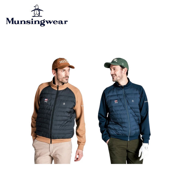 割引対象商品（3,000円以上） Munsingwear（マンシングウェア）製品。Munsingwear SEASON COLLECTION HEATNAVI ハイブリッドブルゾン 24FW MG4FJK22M