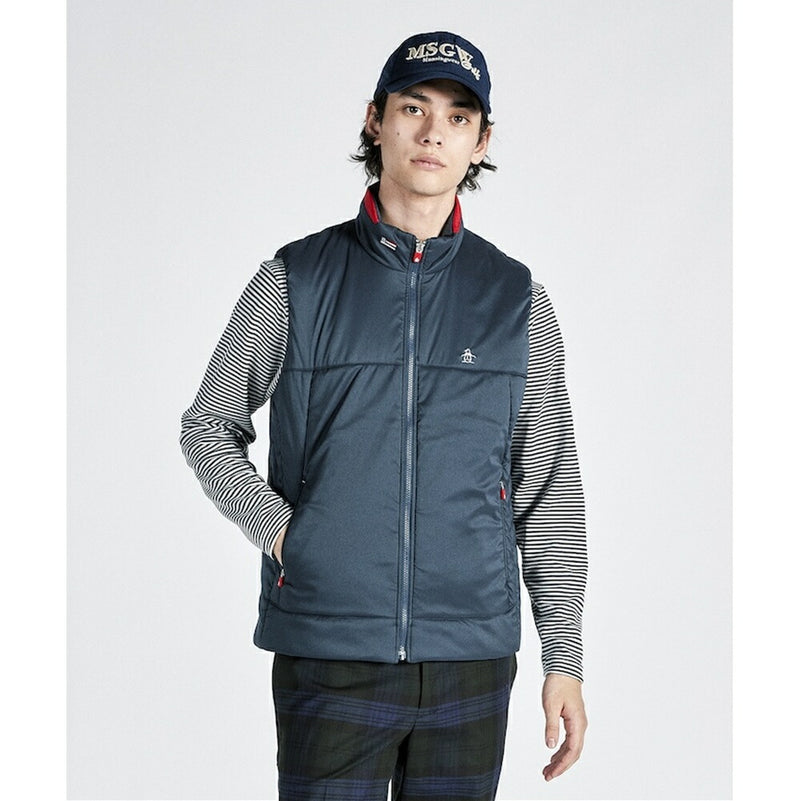 ベストスポーツ Munsingwear（マンシングウェア）製品。Munsingwear SEASON COLLECTION HEAT NAVI 中わたベストx軽量ブルゾン3WAYアウター 24FW MG4FJK23M