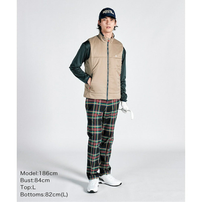 ベストスポーツ Munsingwear（マンシングウェア）製品。Munsingwear SEASON COLLECTION HEAT NAVI 中わたベストx軽量ブルゾン3WAYアウター 24FW MG4FJK23M