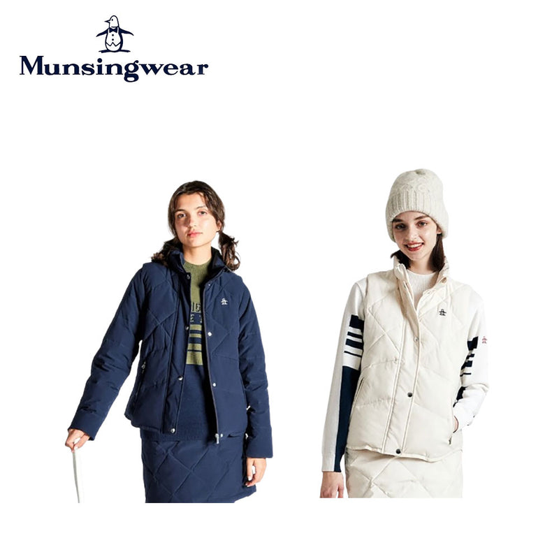 ベストスポーツ Munsingwear（マンシングウェア）製品。Munsingwear SEASON COLLECTION HEAT NAVI 2WAYブルゾン 24FW MG4FJK24L