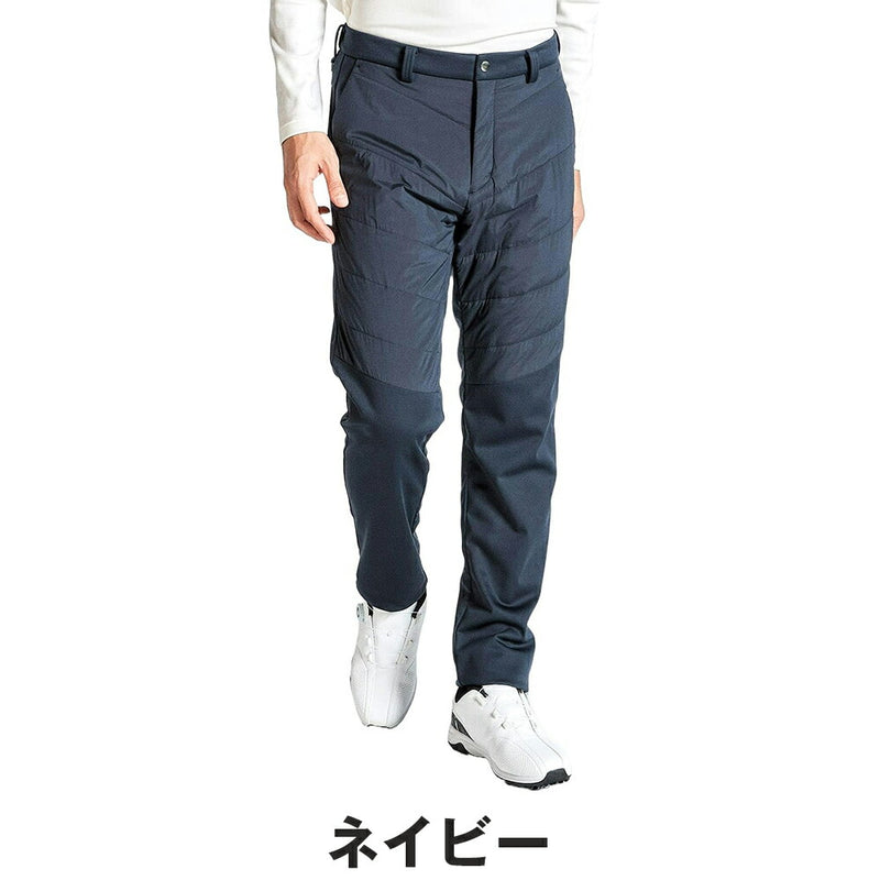 ベストスポーツ Munsingwear（マンシングウェア）製品。Munsingwear SEASON COLLECTION ストレッチウーブンXボンディングニットハイブリッド中綿パンツ 24FW MG4FLP26M