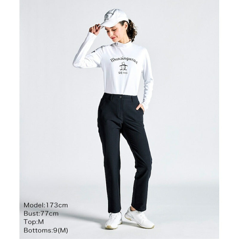 ベストスポーツ Munsingwear（マンシングウェア）製品。Munsingwear 防風 ストレッチ 裏起毛フルレングスパンツ 24FW MG4FLP81L