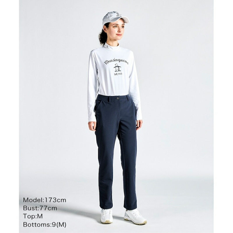 ベストスポーツ Munsingwear（マンシングウェア）製品。Munsingwear 防風 ストレッチ 裏起毛フルレングスパンツ 24FW MG4FLP81L