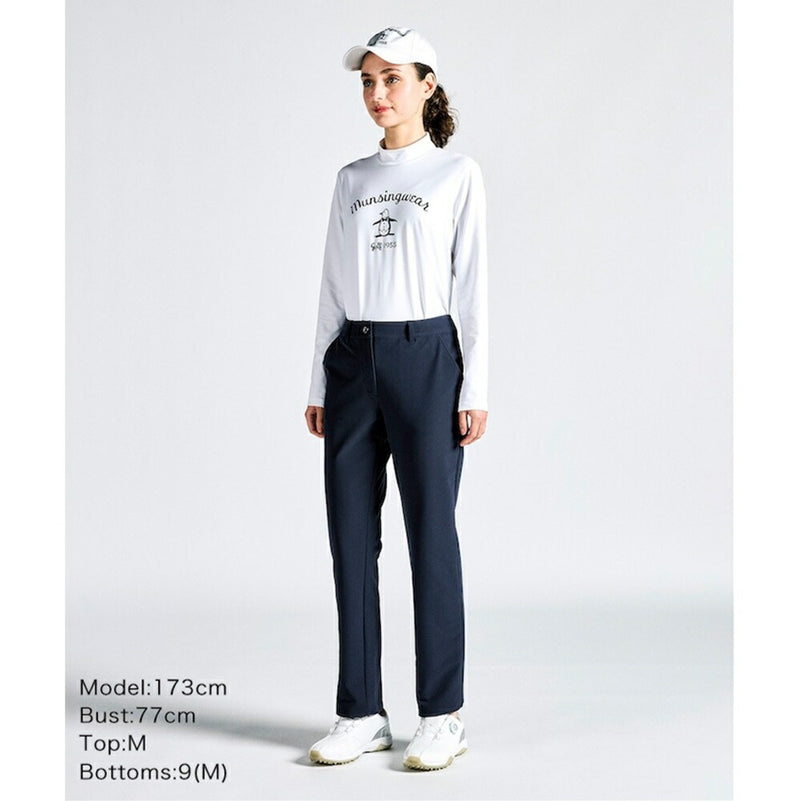 ベストスポーツ Munsingwear（マンシングウェア）製品。Munsingwear 防風 ストレッチ 裏起毛フルレングスパンツ 24FW MG4FLP81L