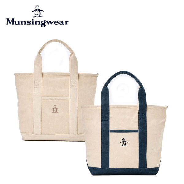 割引対象商品（3,000円以上） Munsingwear（マンシングウェア）製品。Munsingwear 帆布カートバッグ 24FW MG4FTT01U