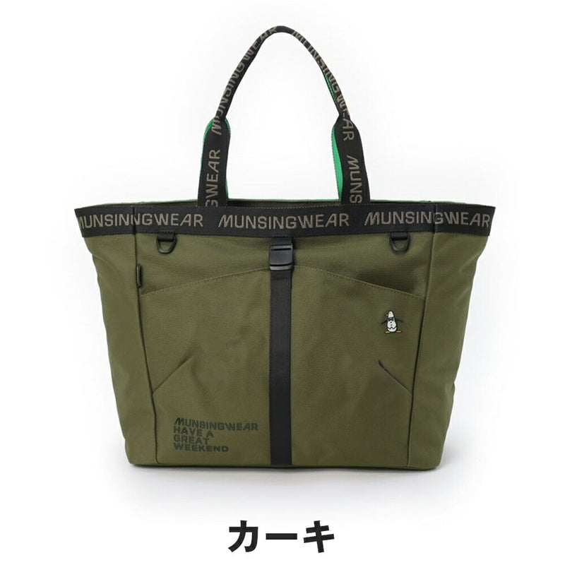 ベストスポーツ Munsingwear（マンシングウェア）製品。Munsingwear ENVOY CORDURAトートバッグ 24FW MG4FTT10M