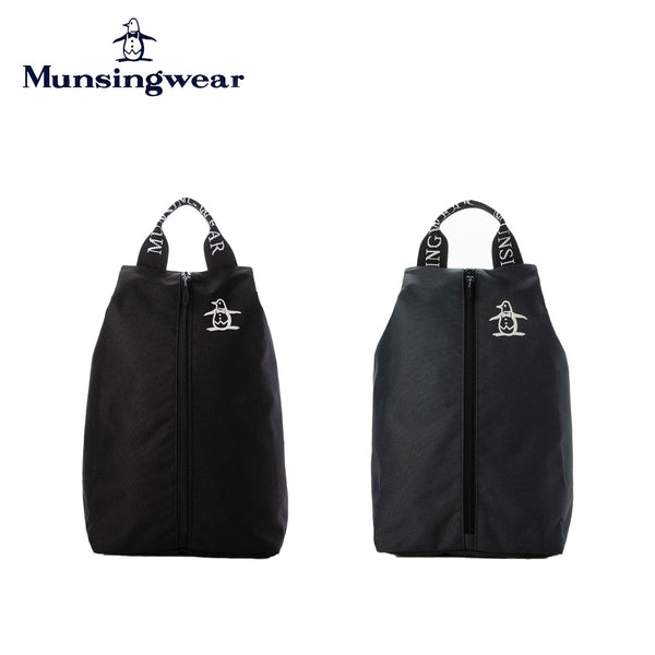 ゴルフ用品 2025年春夏 Munsingwear（マンシングウェア）製品。Munsingwear ファブリックシューズケース 25SS MG5SBZ21M