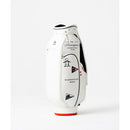 ベストスポーツ Munsingwear（マンシングウェア）製品。Munsingwear 合皮素材フラッグ飛び柄キャディバッグ 25SS MG5SCB02L