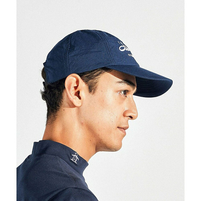 ベストスポーツ Munsingwear（マンシングウェア）製品。Munsingwear オニペジ ロングバイザーベースボールキャップ 25SS MG5SCP01U