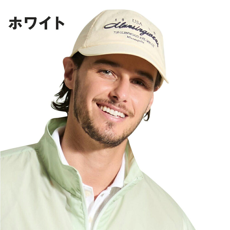 ベストスポーツ Munsingwear（マンシングウェア）製品。Munsingwear オニペジ ロングバイザーベースボールキャップ 25SS MG5SCP01U