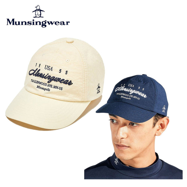 商品 Munsingwear（マンシングウェア）製品。Munsingwear オニペジ ロングバイザーベースボールキャップ 25SS MG5SCP01U