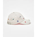 ベストスポーツ Munsingwear（マンシングウェア）製品。Munsingwear ギンガムチェックサッカー素材 フラッグ飛び柄刺しゅうキャップ 25SS MG5SCP02L