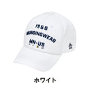 ベストスポーツ Munsingwear（マンシングウェア）製品。Munsingwear ロゴ刺しゅう ベースボールキャップ 25SS MG5SCP04M