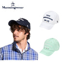 ベストスポーツ Munsingwear（マンシングウェア）製品。Munsingwear ロゴ刺しゅう ベースボールキャップ 25SS MG5SCP04M