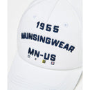 ベストスポーツ Munsingwear（マンシングウェア）製品。Munsingwear ロゴ刺しゅう ベースボールキャップ 25SS MG5SCP04M