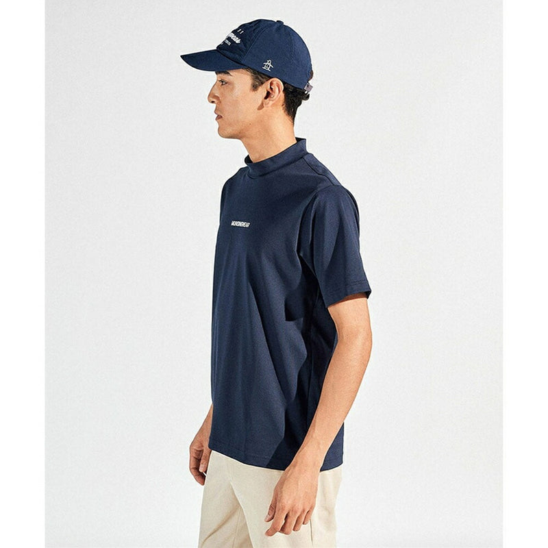 ベストスポーツ Munsingwear（マンシングウェア）製品。Munsingwear サンスクリーンモックネックグラフィックプリントシャツ 25SS MG5SHS23M