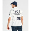 ベストスポーツ Munsingwear（マンシングウェア）製品。Munsingwear SEASON サンスクリーングラフィックプリント半袖ポロシャツ 25SS MG5SHS25M