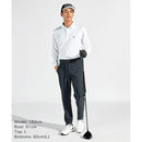 ベストスポーツ Munsingwear（マンシングウェア）製品。Munsingwear サンスクリーン鹿の子 ワンポイント刺繍 長袖ポロシャツ 25SS MG5SLS81M