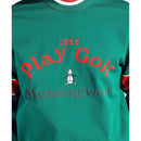 ベストスポーツ Munsingwear（マンシングウェア）製品。Munsingwear ロゴ柄インターシャ クルーネックセーター 25SS MG5SST51M