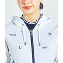 ベストスポーツ Munsingwear（マンシングウェア）製品。Munsingwear SUNSCREEN 前開き飛び刺繍パーカー 25SS MG5SSW22L