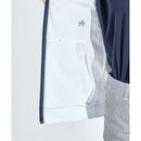 ベストスポーツ Munsingwear（マンシングウェア）製品。Munsingwear SUNSCREEN 前開き飛び刺繍パーカー 25SS MG5SSW22L