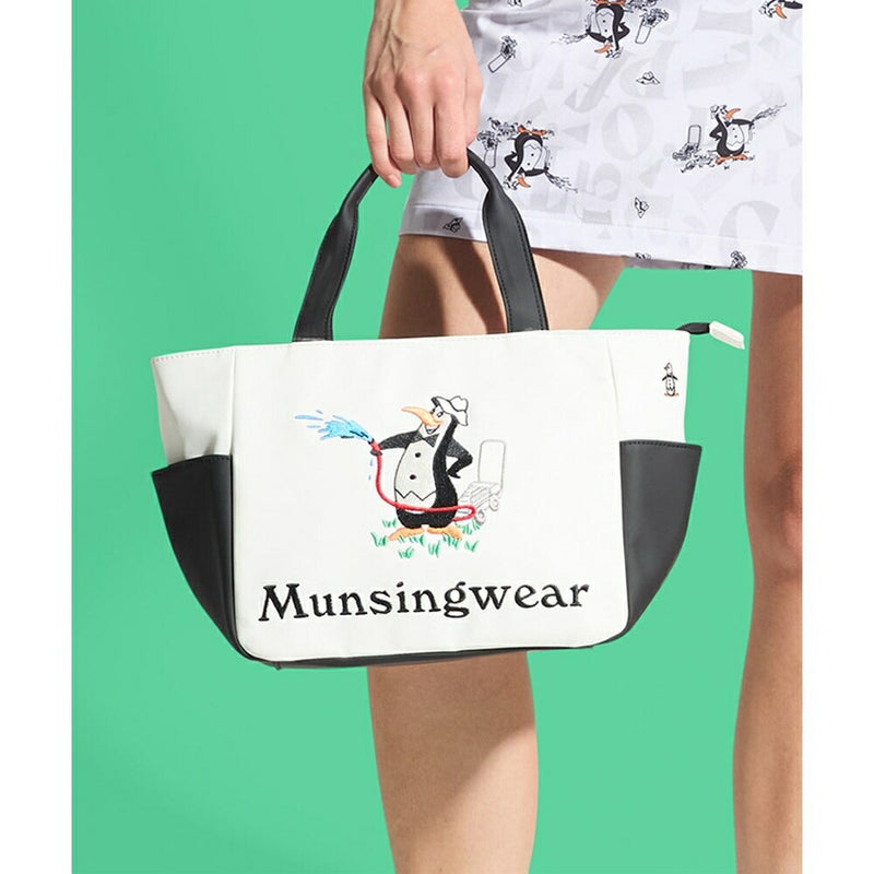 ベストスポーツ Munsingwear（マンシングウェア）製品。Munsingwear グリーンキーパーペンギンデザインカートバッグ 25SS MG5STT03M