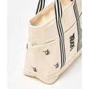 ベストスポーツ Munsingwear（マンシングウェア）製品。Munsingwear グリーンキーパーペンギンデザイン刺繍飛び柄トートバッグ 25SS MG5STT04L