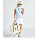 ベストスポーツ Munsingwear（マンシングウェア）製品。Munsingwear グリーンキーパーペンギンデザイン刺繍飛び柄トートバッグ 25SS MG5STT04L