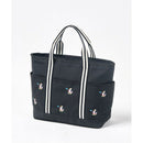 ベストスポーツ Munsingwear（マンシングウェア）製品。Munsingwear グリーンキーパーペンギンデザイン刺繍飛び柄トートバッグ 25SS MG5STT04L