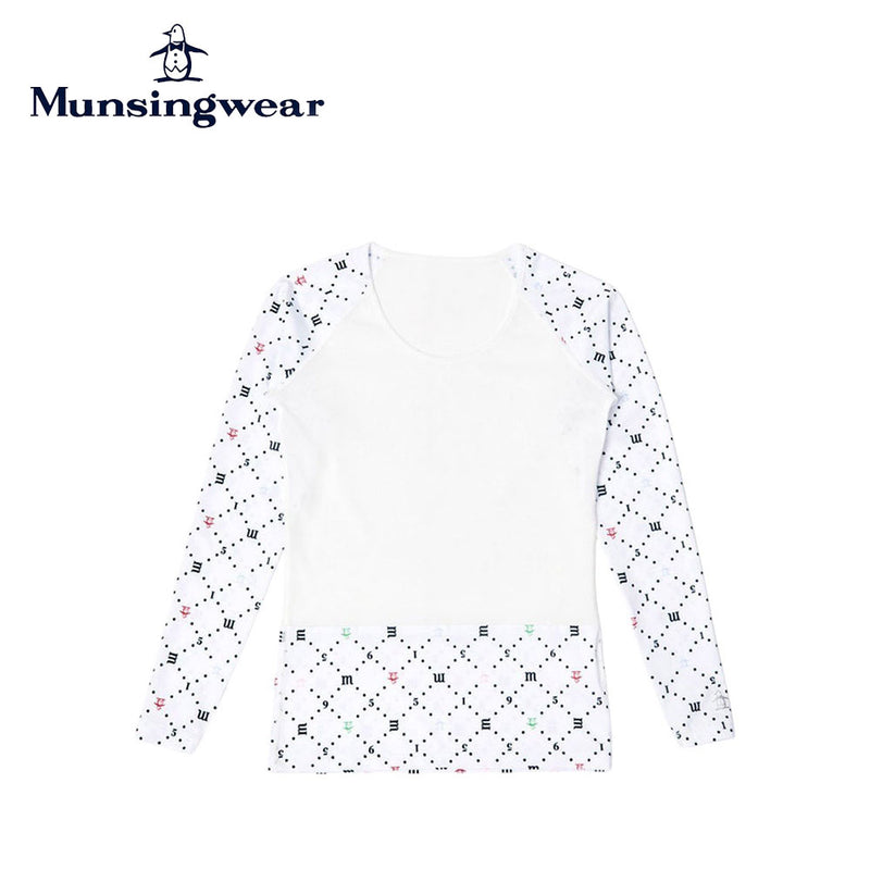 ベストスポーツ Munsingwear（マンシングウェア）製品。Munsingwear 飛びプリントインナーシャツ 25SS MG5SUD23L