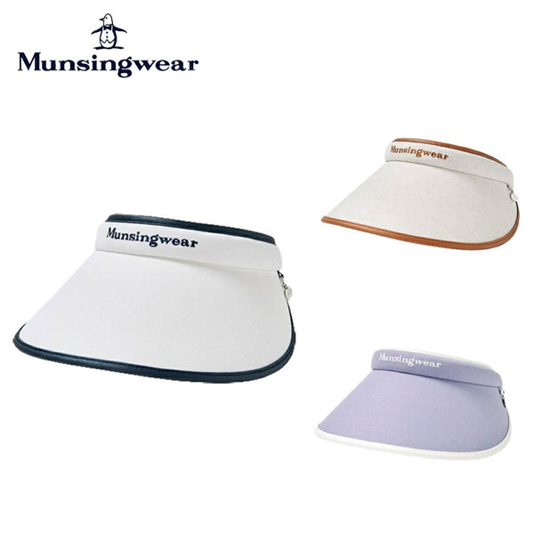 Munsingwear（マンシングウェア） Munsingwear（マンシングウェア）製品。Munsingwear クリップバイザー 24SS MGCXJC51W