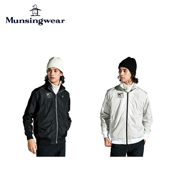 ゴルフ - ウェア - メンズ Munsingwear（マンシングウェア）製品。Munsingwear SEASON COLLECTION HEATNAVI タフタ フリース 3wayブルゾン 23FW MGMWJK08W