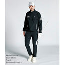 ベストスポーツ Munsingwear（マンシングウェア）製品。Munsingwear SEASON COLLECTION はっ水ストレッチ 袖ドッキングブルゾン 24FW MGMXJK04